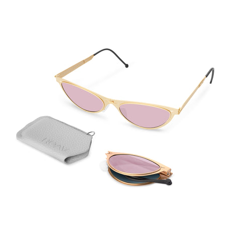 ATHENA Gold | Light-Pink - ROAV Eyewear