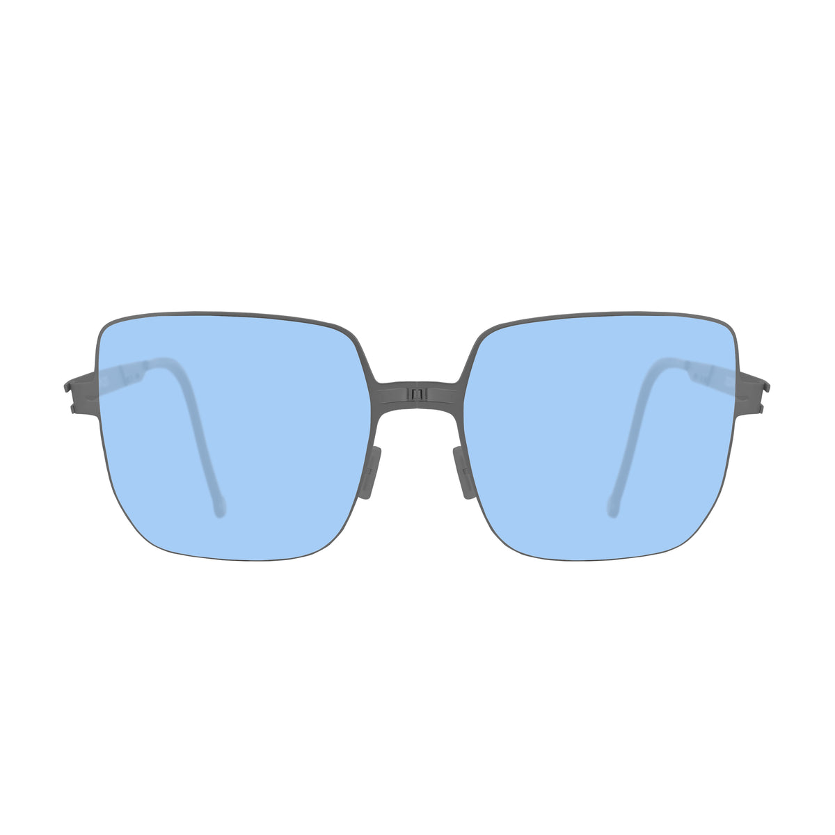 BRIGITTE Gunmetal | Light-Blue