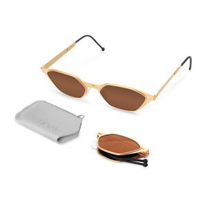 CALYPSO Gold | Brown - ROAV Eyewear