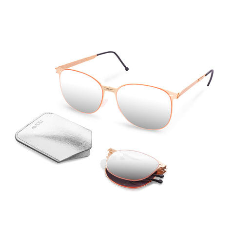 CHARLIZE Gold | Light-Grey - ROAV Eyewear | Official Retailer