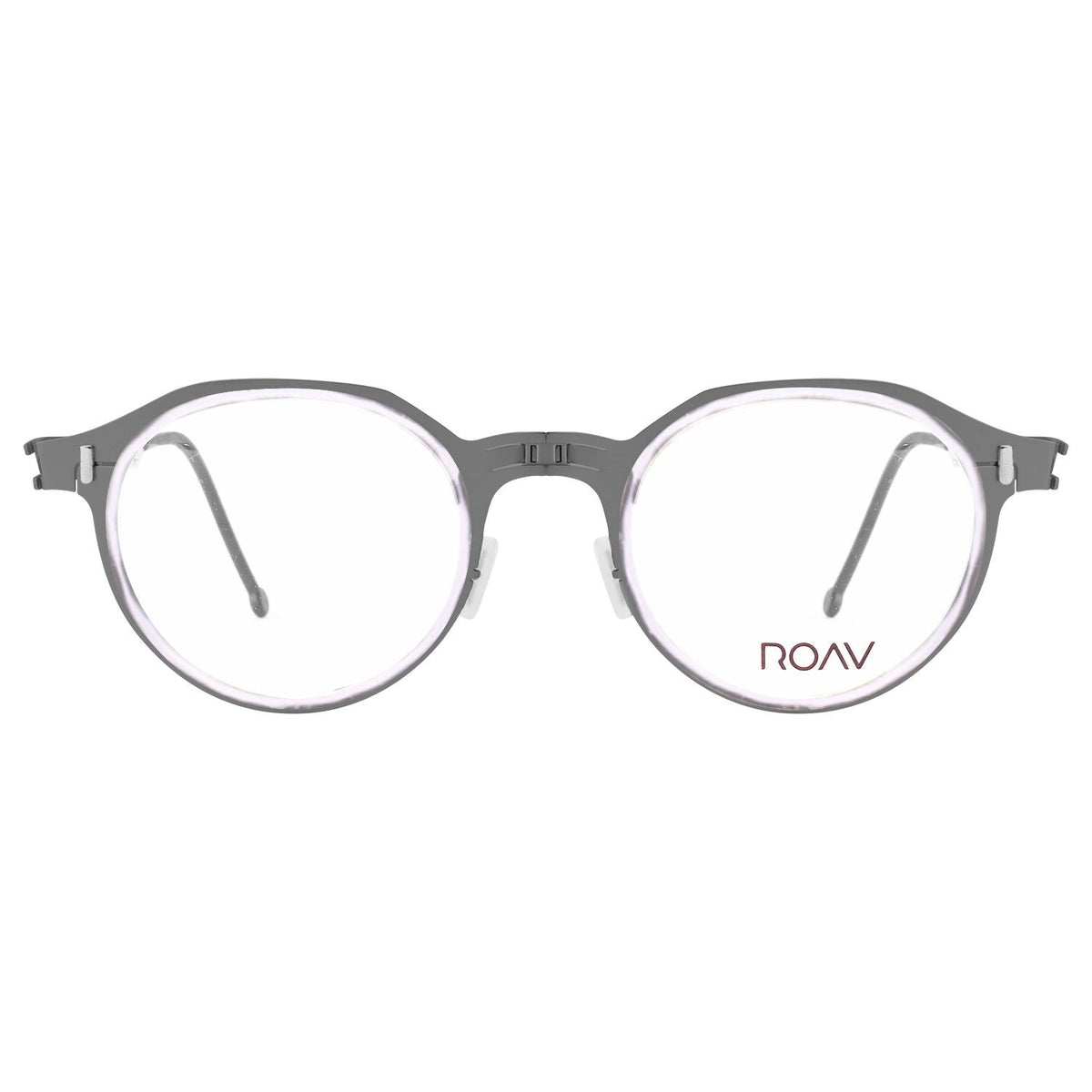 ACE Gunmetal+Crystal | Clear - ROAV Eyewear